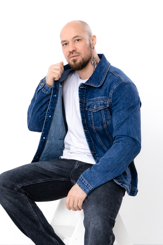 Куртка чоловіча джинсова